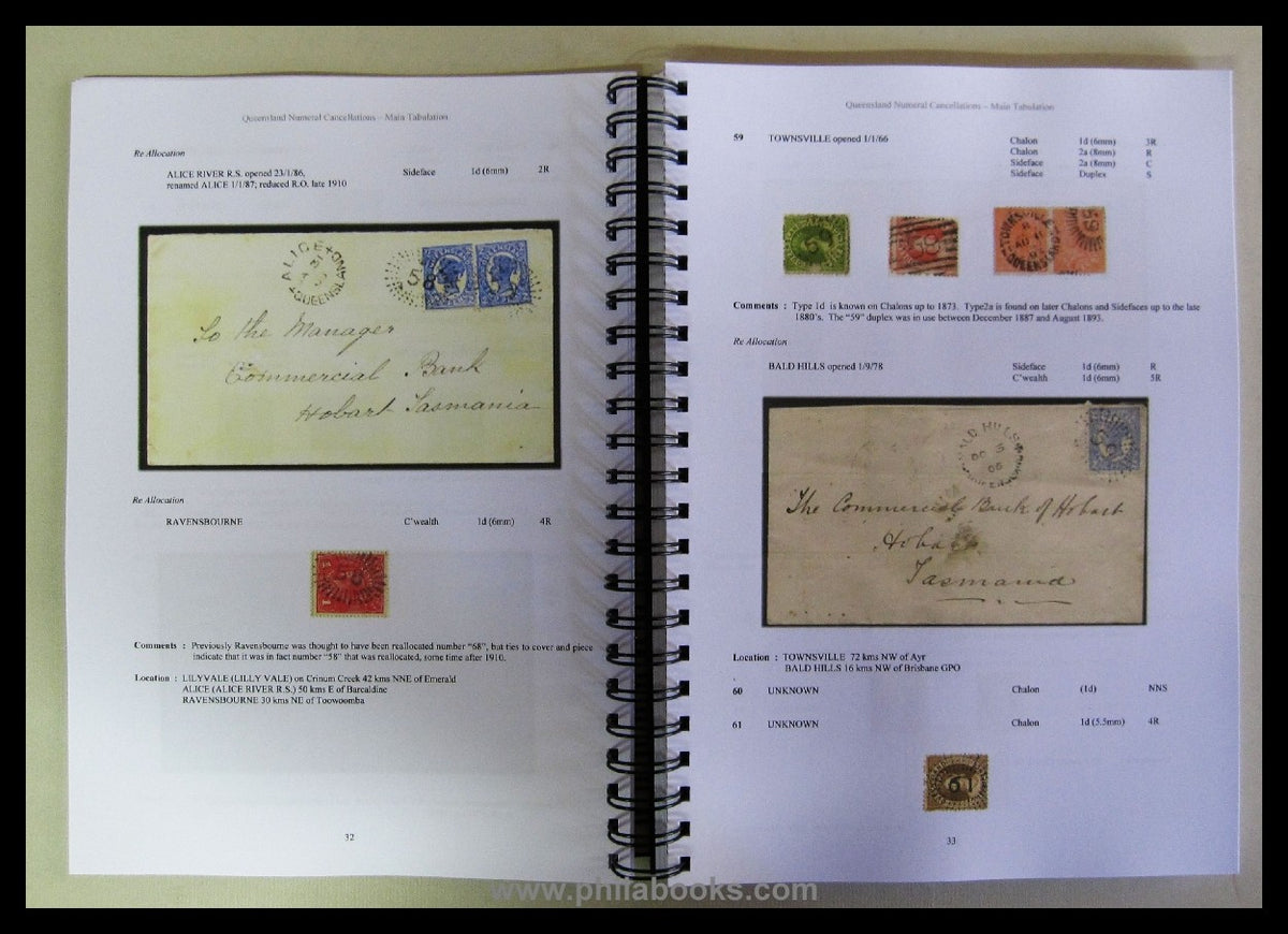 Manning, B.A., Queensland Colonial Postal History, 2nd (last editi ...