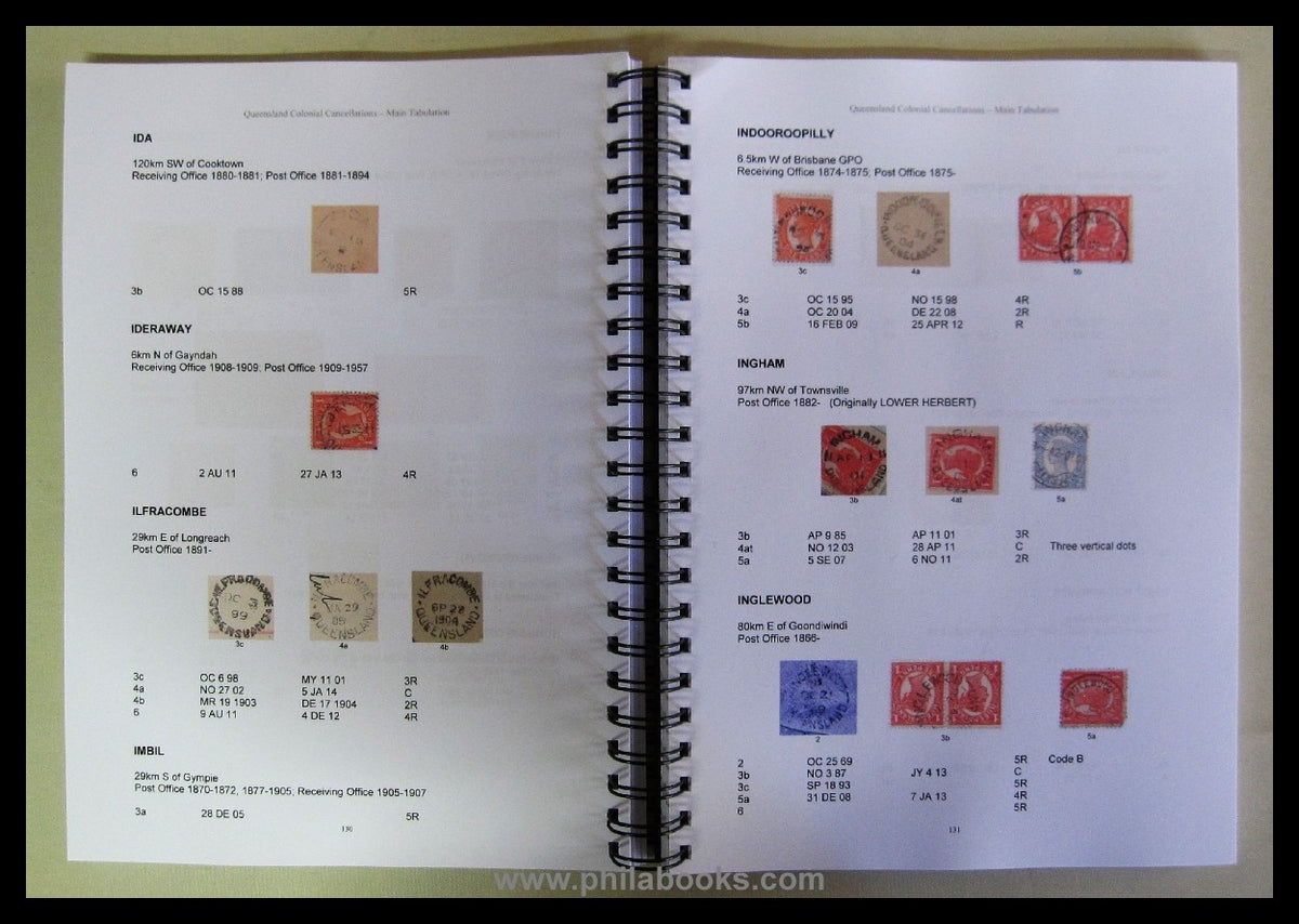 Manning, B.A., Queensland Colonial Postal History, 2nd (last editi ...