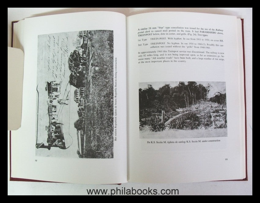 Riddell, Dr. J.D., Postgeschiednis Suriname/ A Postal History 1700 ...