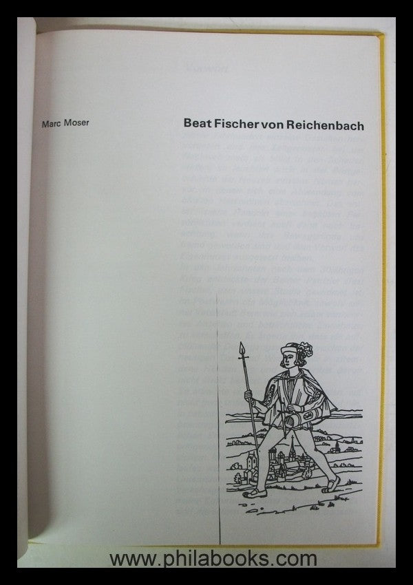 Moser, M., Beat Fischer von Reichenbach, ca 1980, 21 S., mit Abb., ...