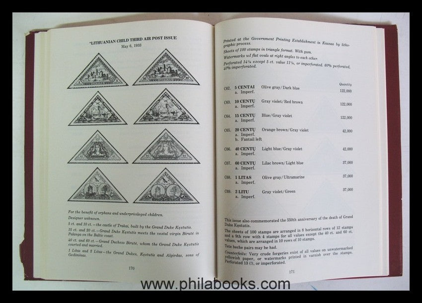 Lithuanian Philatelic Societies of New York and Toronto, Postage S ...
