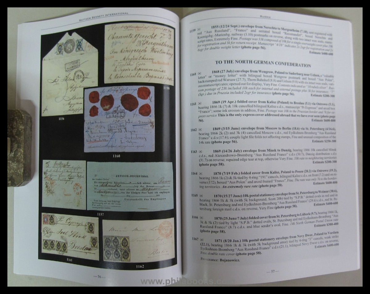 Bennett, Auktion 295, 2005-12, Russland