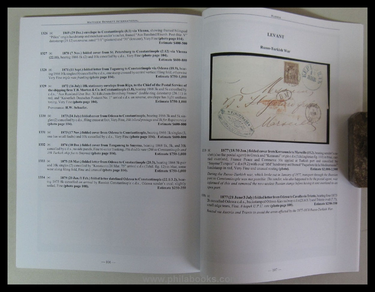 Bennett, Auktion 295, 2005-12, Russland