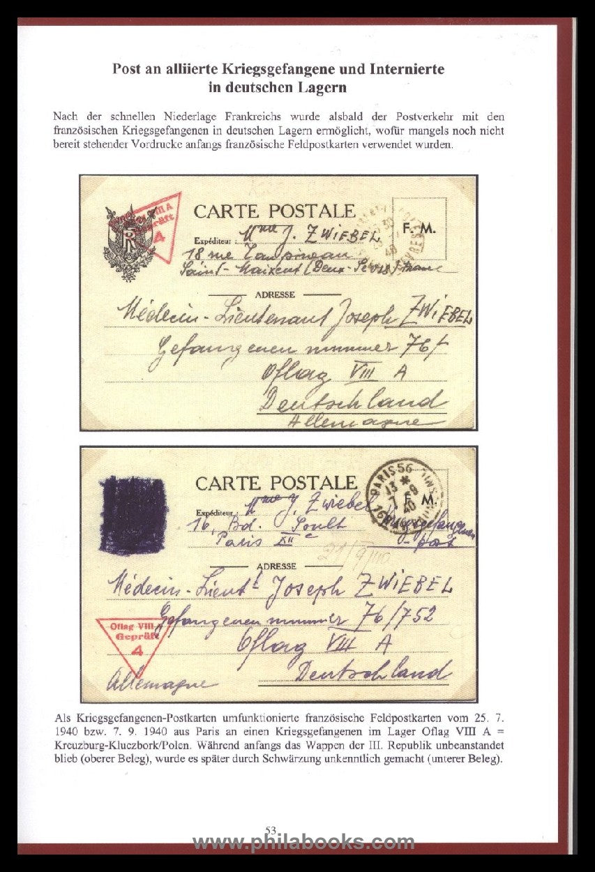 Elsner, Dr. W., Die 'klassischen Postkriege'-vor 1948- / The 'Clas ...