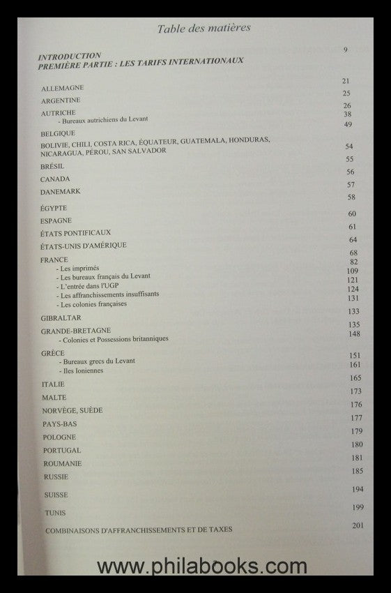 Chauvet, M., Les tarifs hélléniques des lettres internationales 18 ...