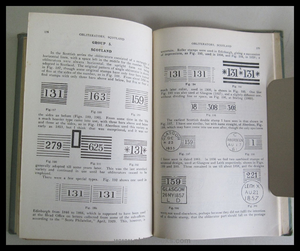 Brumell, G., British Post Office Numbers 1844-1906, R.C. Alcock, 1 ...
