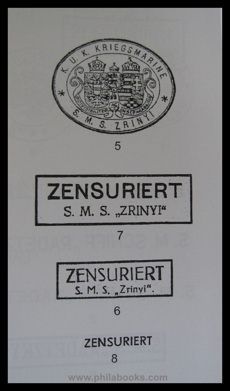 Kalis/Kohl, Die Feldpost der k.u.k. Kriegsmarine im 1. Weltkrieg 1 ...