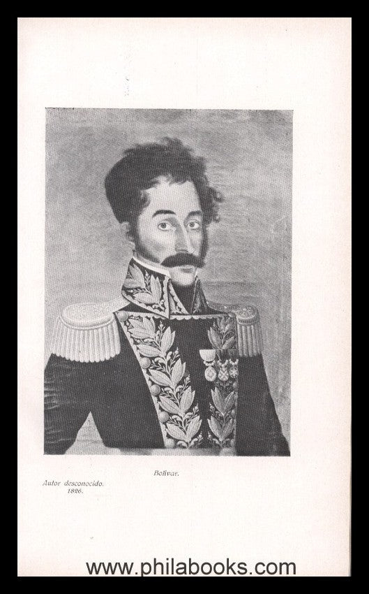 van Peursem, Dr. JH, BOLIVAR, 1783-1830, Historia y Filatelia, ...