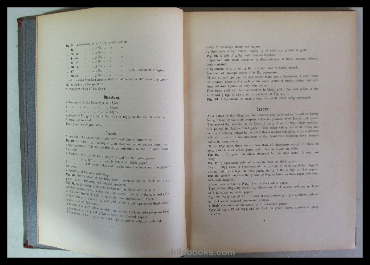 Reinheimer, A., Concise Description of the Collection of Essays of ...