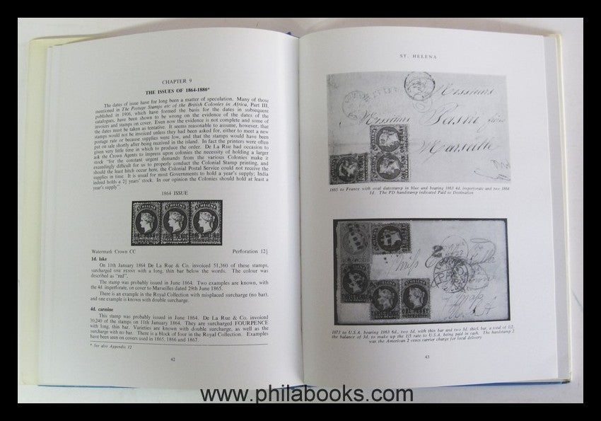 Hibbert, E., St. Helena Postal History and Stamps, 1979, Robson Lo ...