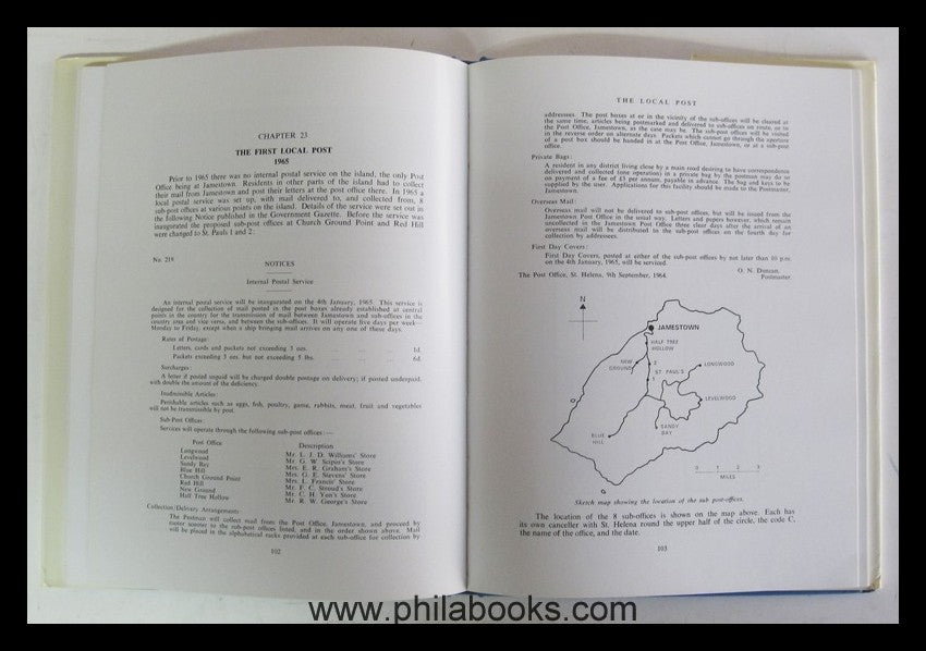 Hibbert, E., St. Helena Postal History and Stamps, 1979, Robson Lo ...