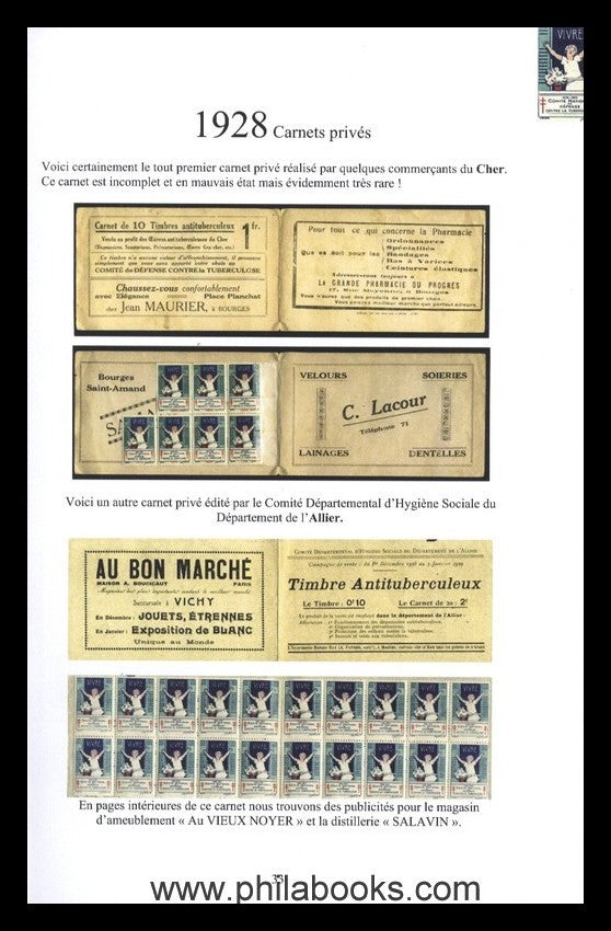 Coutan, L., Les campagnes du timbre antituberculeux Francais du 20 ...