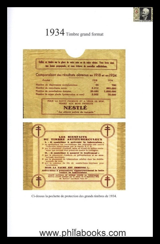 Coutan, L., Les campagnes du timbre antituberculeux Francais du 20 ...