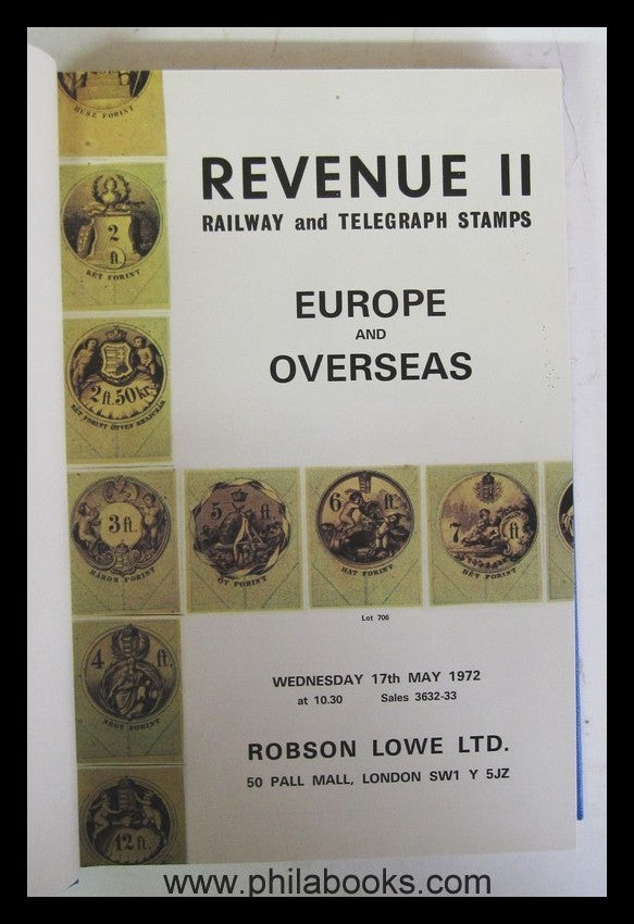 RobsonLowe, Auktion, 1972-05