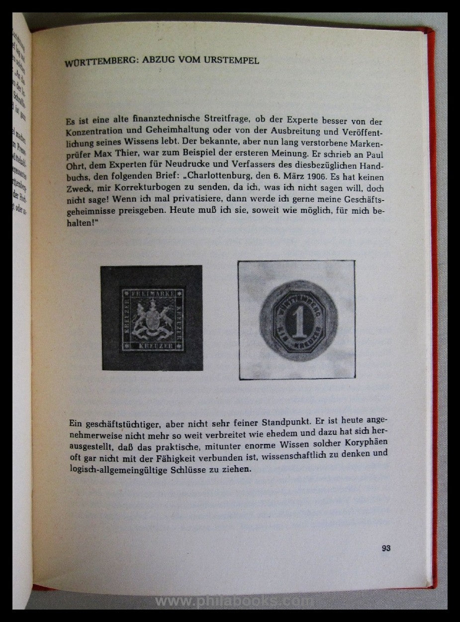 Doberer, K.K., Essais und Probedrucke Altdeutscher Staaten, 1963,  ...