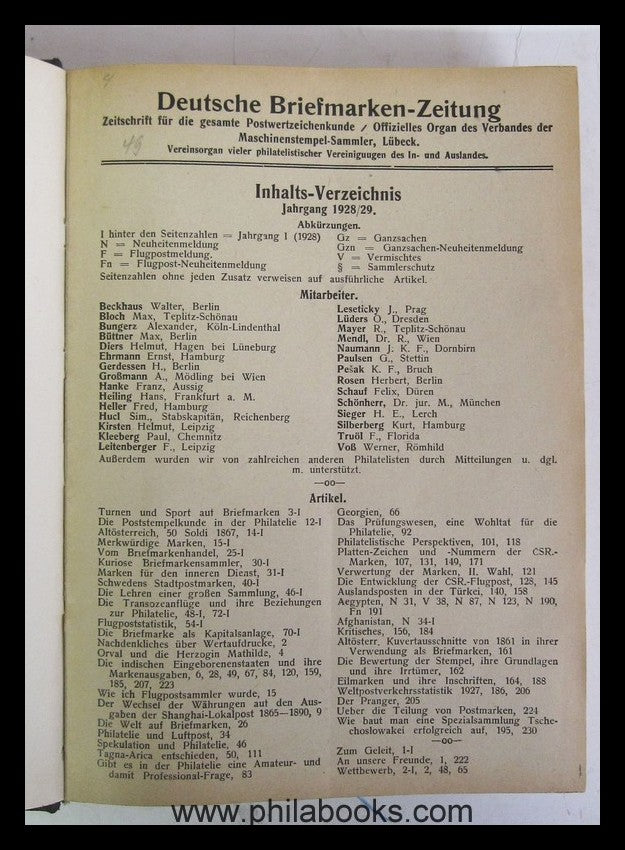 Deutsche Briefmarkenzeitung, Teplitz-Schönau, Tschechoslowakei, hi ...