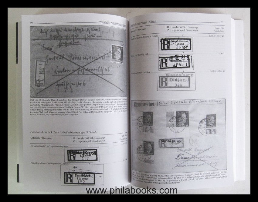 Hofmann, H. von: Estland, Handbuch Philatelie, Kommunkation-und Po ...
