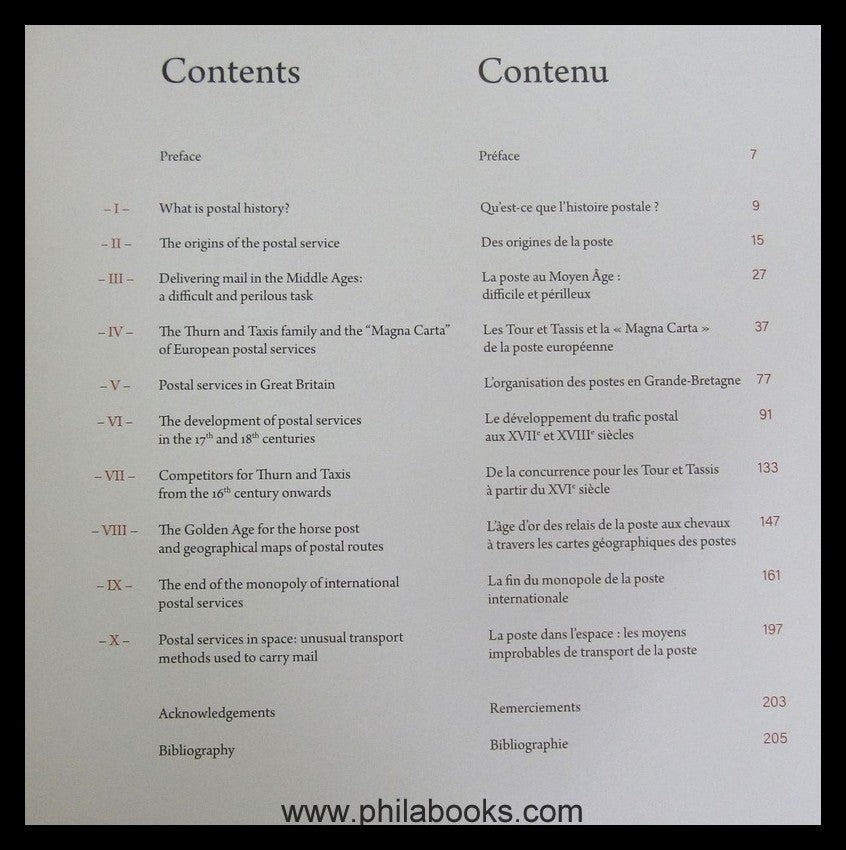 Schouberechts, V., The Post Book, 500 years of history in Europe/  ...