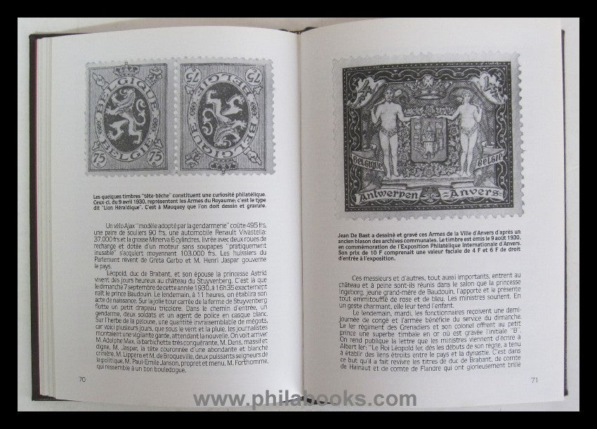 Gerard, J., Trésors du Patrimoine Philatélique Belge,  o.J. (ca 20 ...