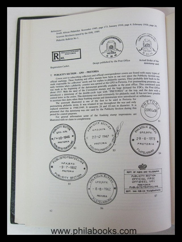 Reisener, H., The Special and Commemorative Postmarks, Cachets and ...