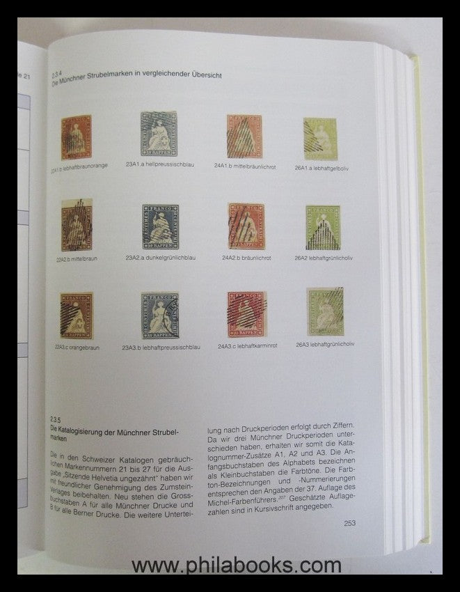 Hermann, Urs:  Sitzende Helvetia Ungezähnt - Handbuch plus Anhang