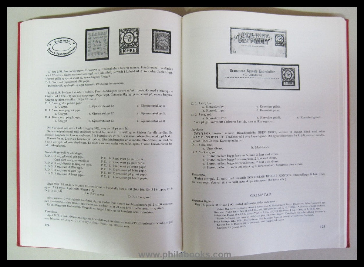 Norsk Filatelistforbund (Hrsg.), Handbok over Norske Filatelistika ...