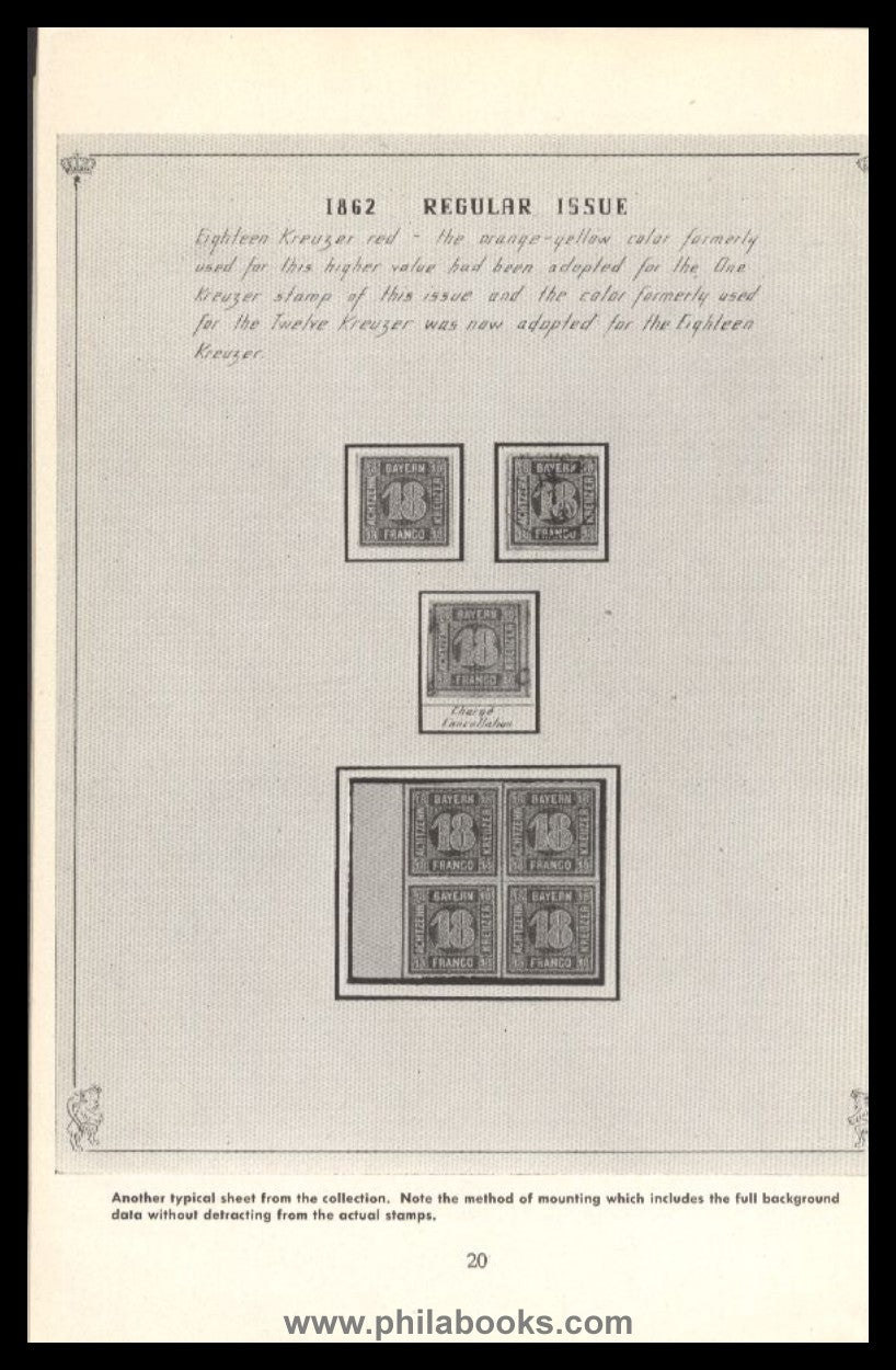 National Philatelic Museum (USA), Centenary Stamp Exhibition Bavar ...