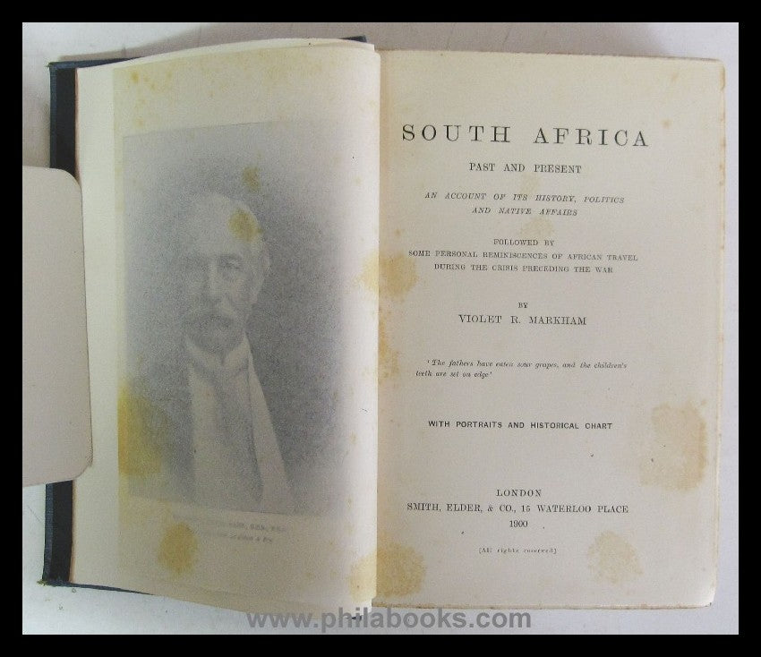 Smith, Elder & Co. (Hrsg.), South Africa- Past and Present, 1900,  ...