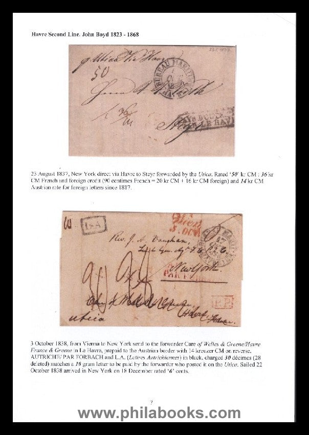 Van der Linden, J., The Postal Relations between Austria and the U ...
