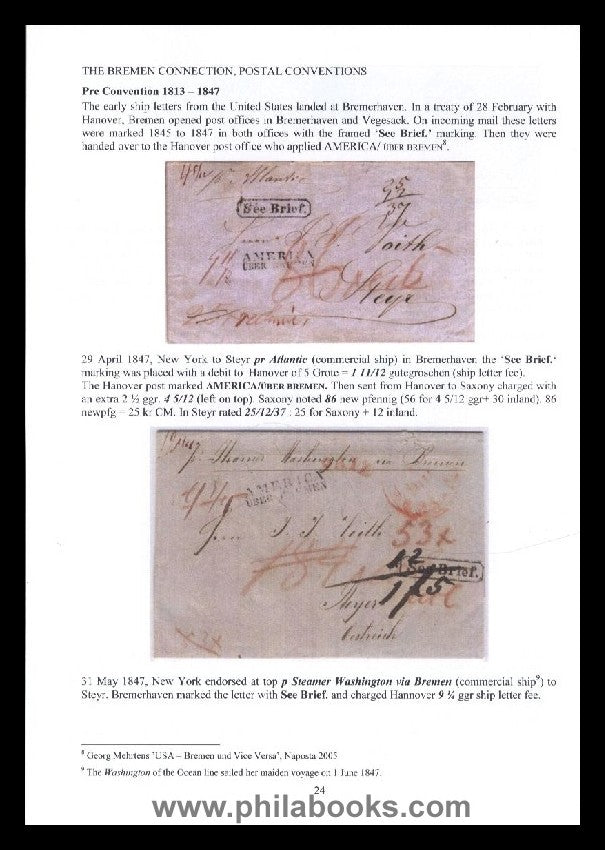 Van der Linden, J., The Postal Relations between Austria and the U ...