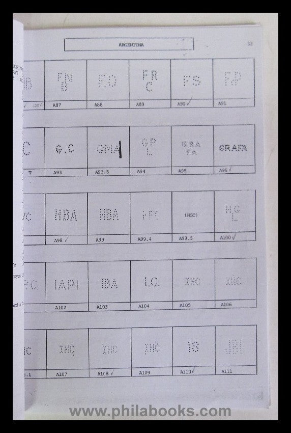 The Perfins Club, Catalogue for Ireland, sowie diese weiteren Hand ...