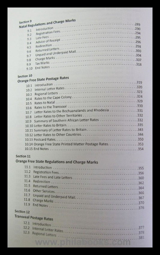 Trotter, B., Southern African Mails, Routes, Rates and Regulations ...