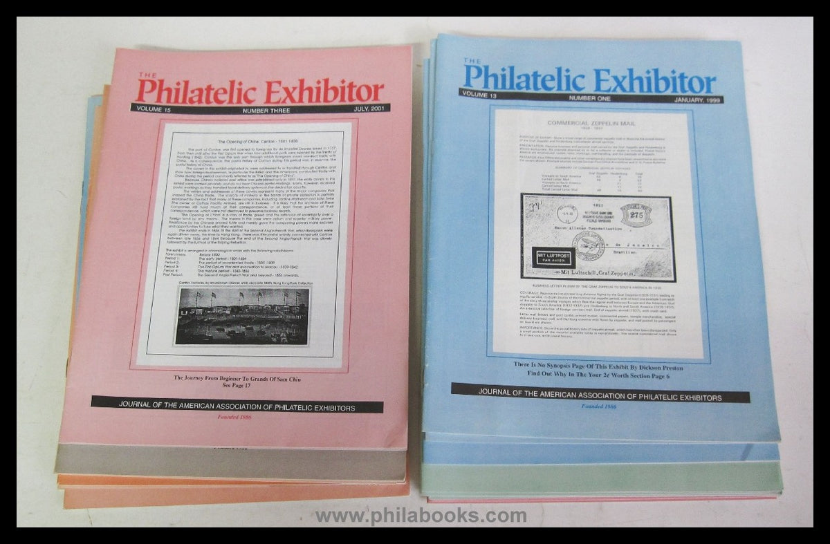 The Philatelic Exhibitor (USA), hier ein Konvolut der Ausgaben Nr. ...