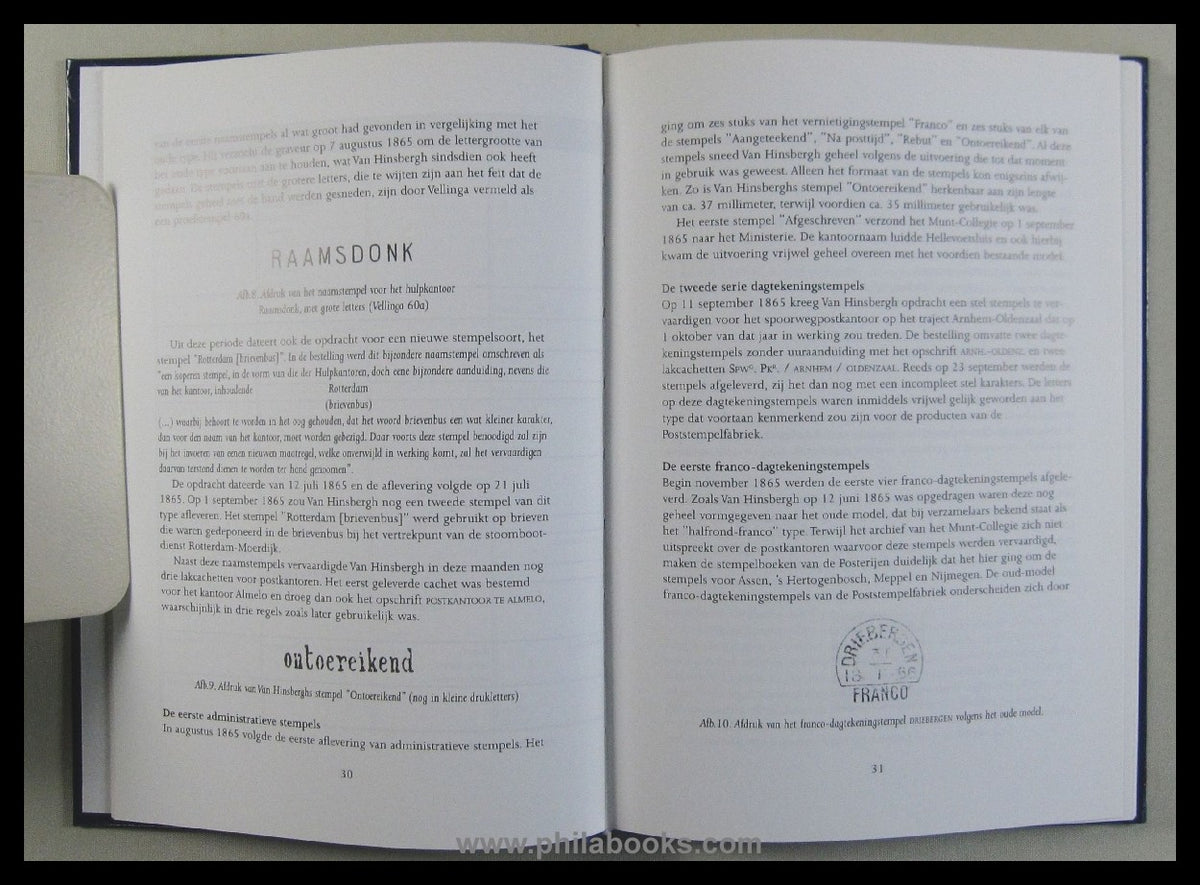 De Poststempelfabriek bij's Rijks Munt 1865-1901, 2001, Dokumentat ...