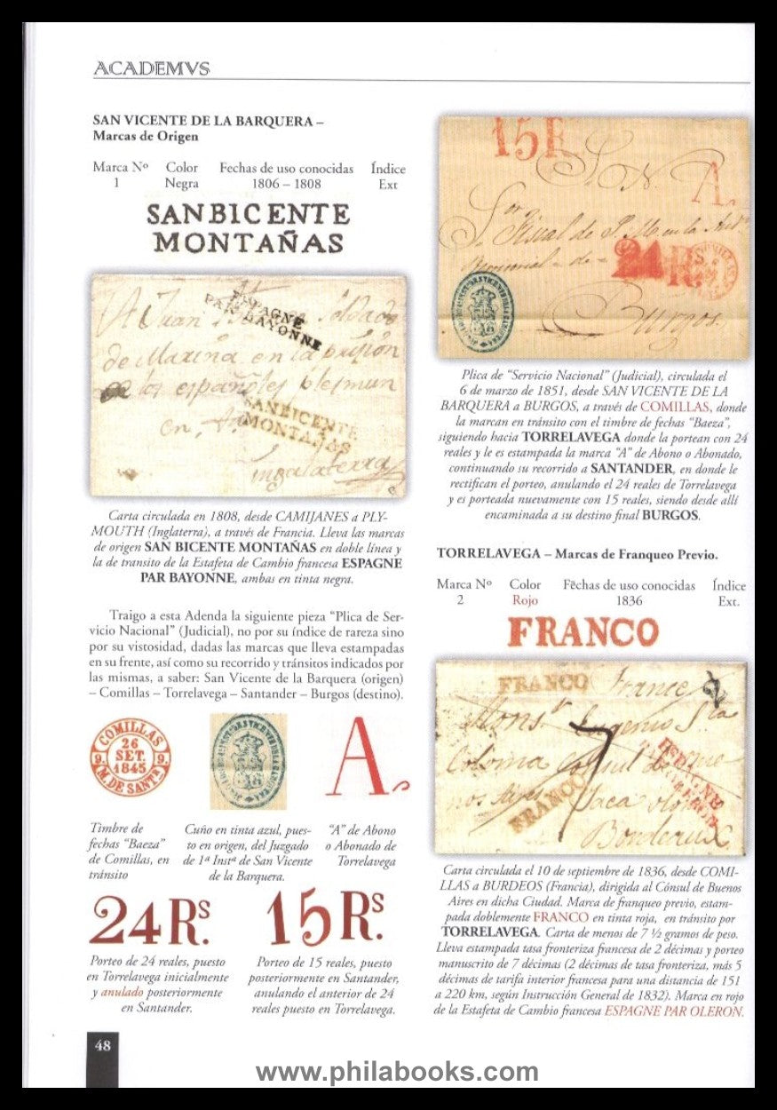Real Academica Hispánica de Filatelia, Madrid, Academus No. 21, Fe ...