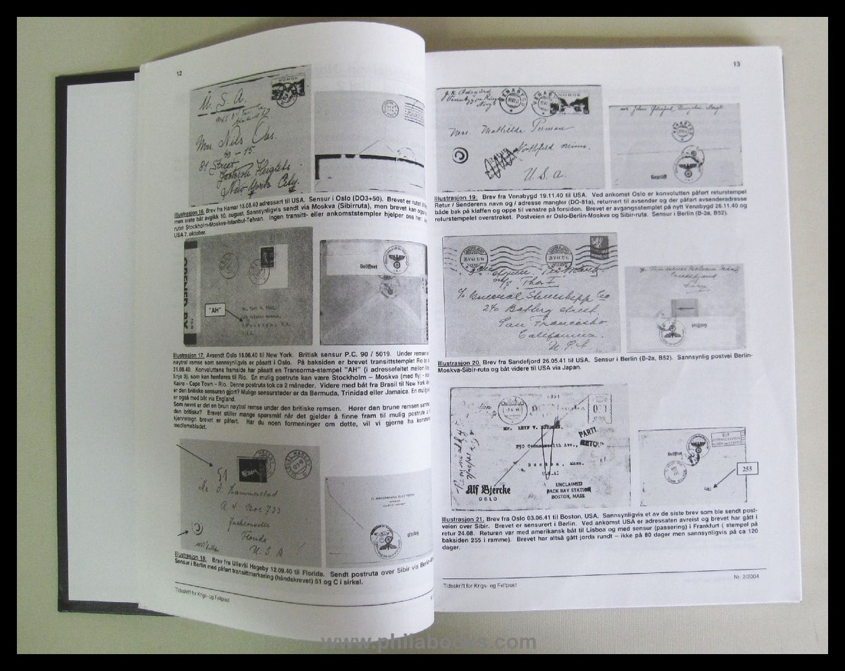 Tidsskrift for Krigs- og Feltpost, Norwegian War and Field Post Jo ...