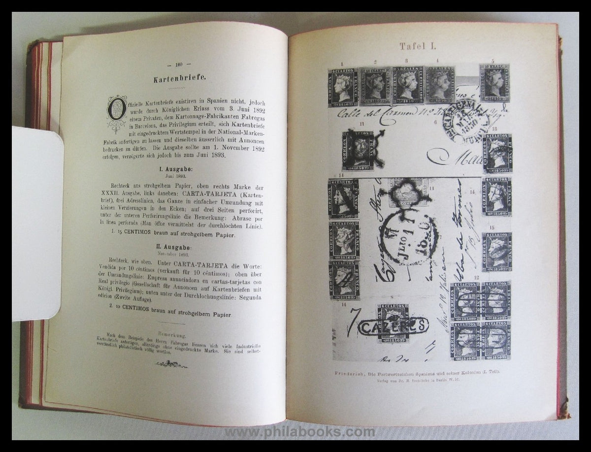 Friedrich, R., The postage stamps of Spain/The postage stamps S...
