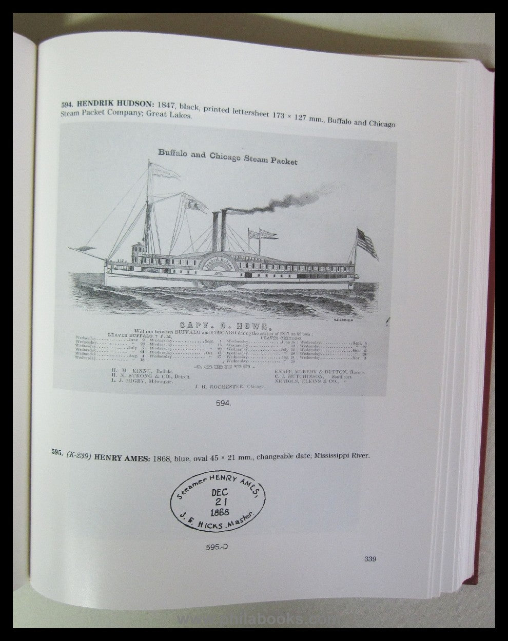 Milgram, Dr. J.W., Vessel-Named Markings on United States Inland a ...