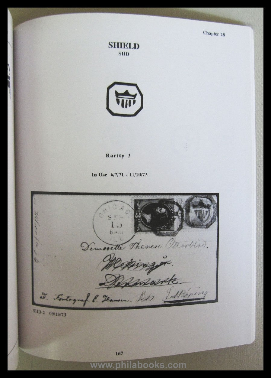 Berg, P. K., Chicago Blue Postal Markings, 1870 - 1877, 1992, Stem ...