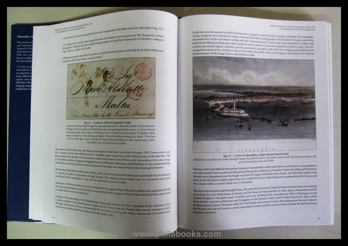 Moubray, Jane and Michael: British Letter Mail to Overseas Destina ...