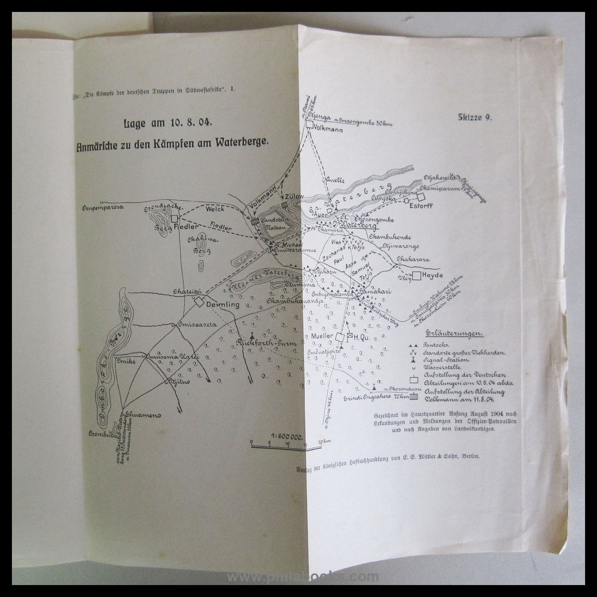 Mittler und Sohn, E. S., Die Kämpfe der deutschen Truppen in Südwe ...