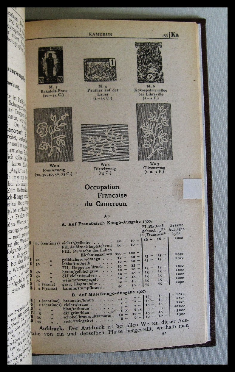 Handbuch der Briefmarkenkunde, Lieferung 1, Einführung in das Hand ...