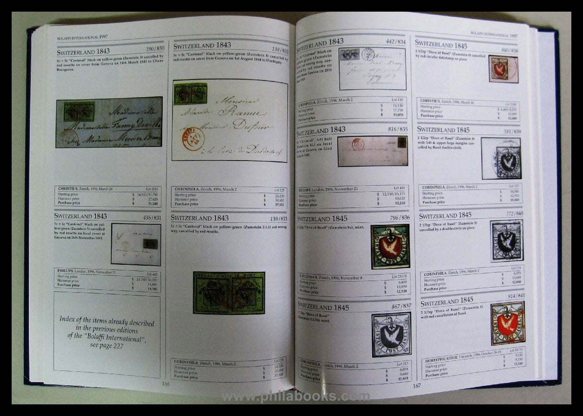 Bolaffi International 1997, Katalog der Auktionsrekorde der Saison ...