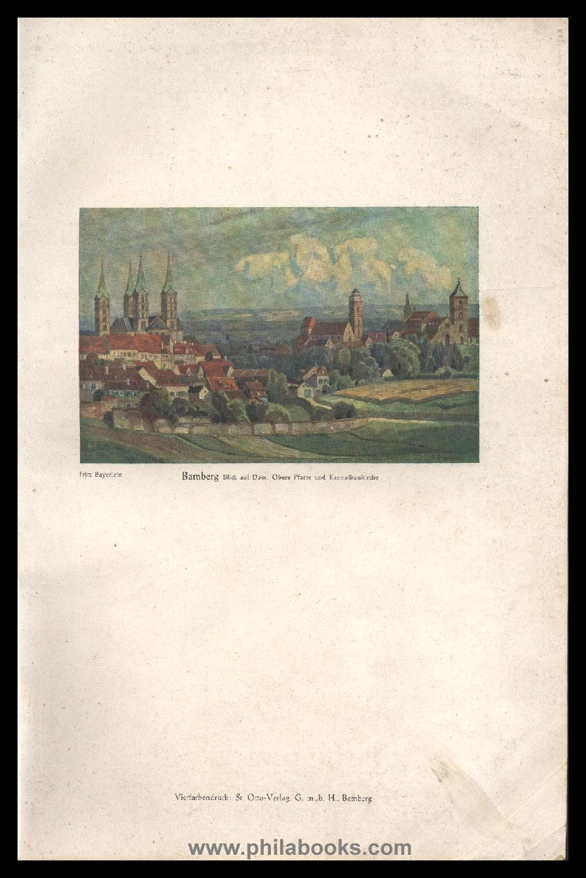 BAMBERG. Amtliches Fernsprechbuch, Oberpostdirektion Bamberg, Stan ...