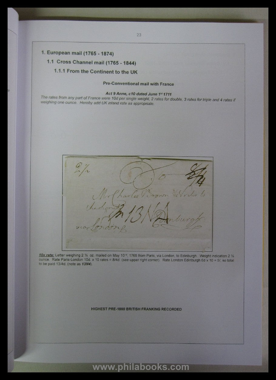 Köhler/Corinphila (Hrsg.), Edition d'or 52, Schiffspost höherer Ge ...