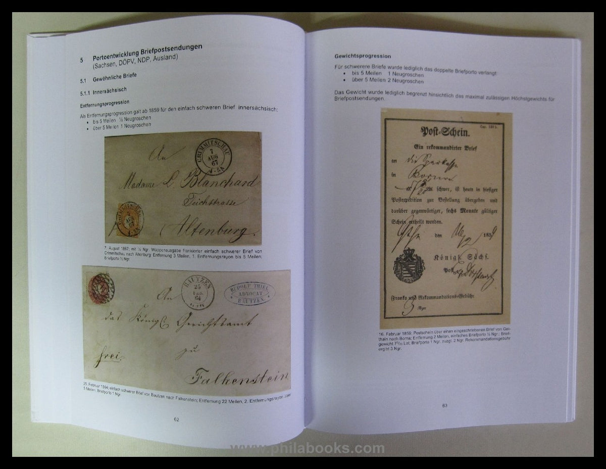 Forge Sachsen/Verein für Sächsische Postgeschichte und Philatelie, ...
