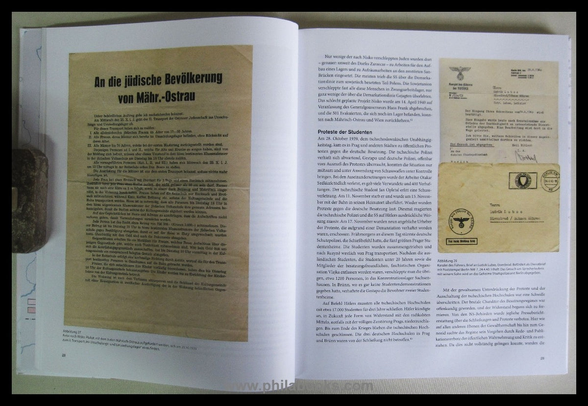 Wewer, H. Postalische Zeugnisse zur deutschen Besatzungsherrschaft ...
