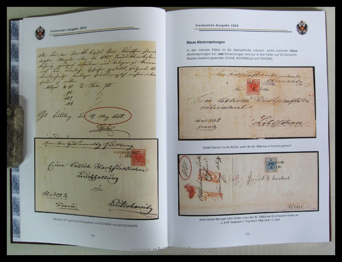 Ferchenbauer, Prof. Dr. U., Sammlung Peter Zgonc, Die Briefmarken  ...