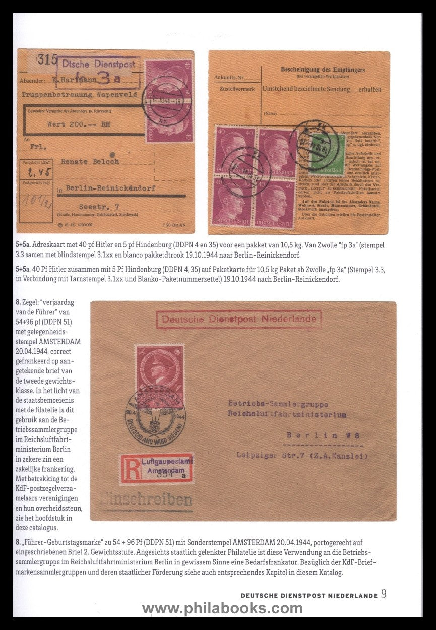 Dörrenbach, A., Deutsche Dienstpost Niederlande, Handboek/ Catalog ...