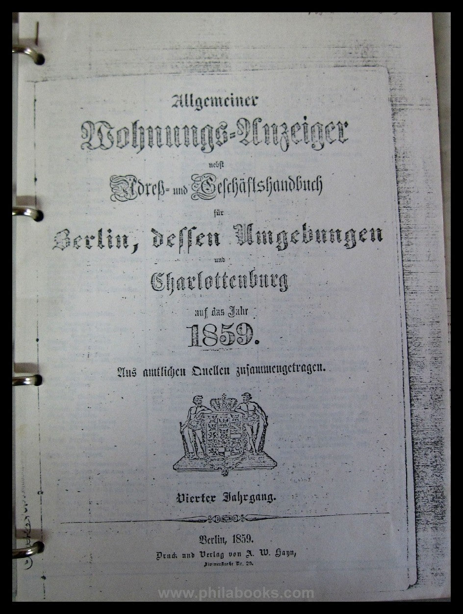 Hintze-Archiv, hier 3 Ordner mit Sammlerunterlagen zur klassischen ...